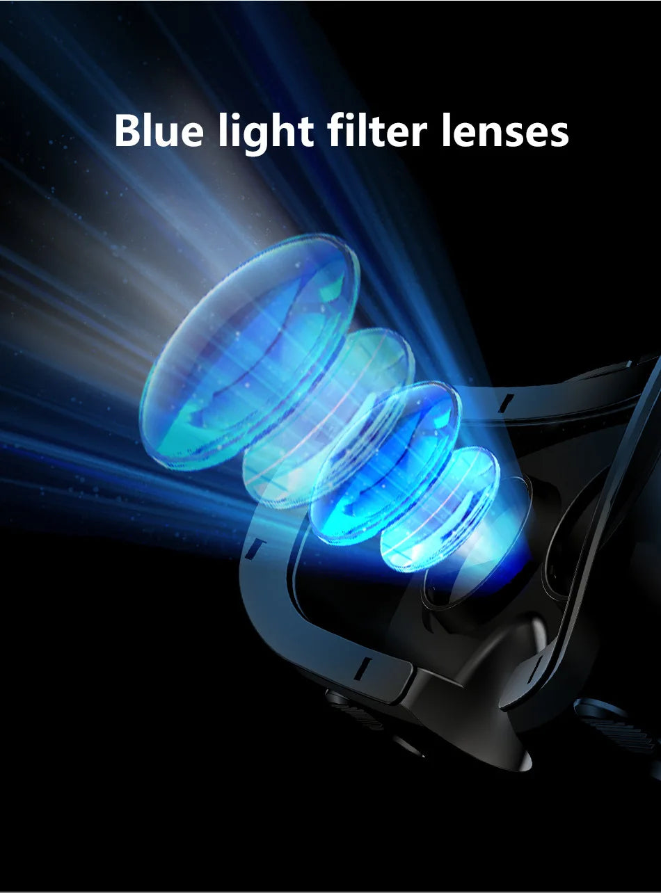 VR Headset for Smartphones with Adjustable Lenses - Tidesmit Tidesmit