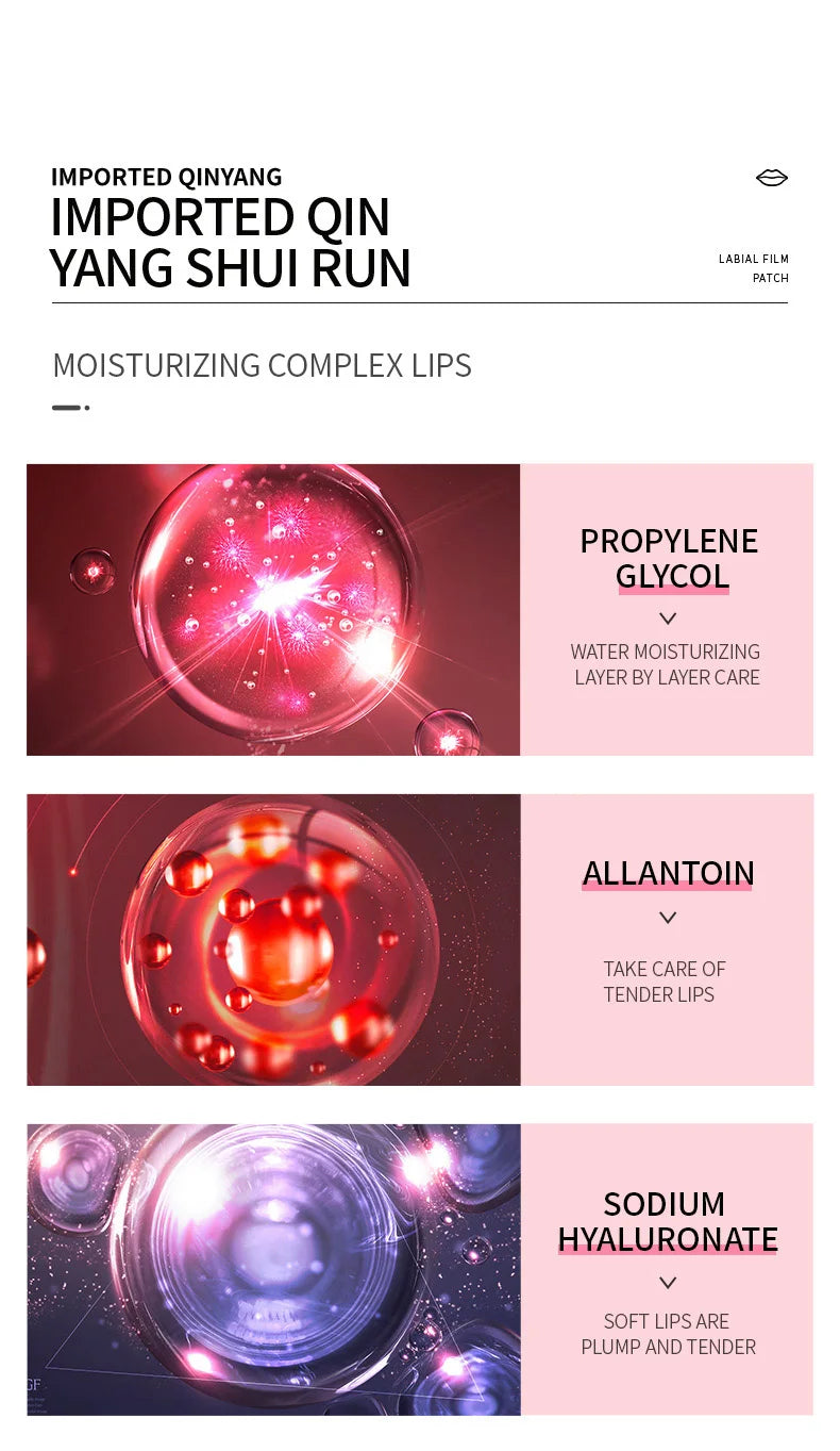 Moisturizing Lip Mask - Nourishing Collagen Gel Patches (10pcs) Lip Care Tidesmit