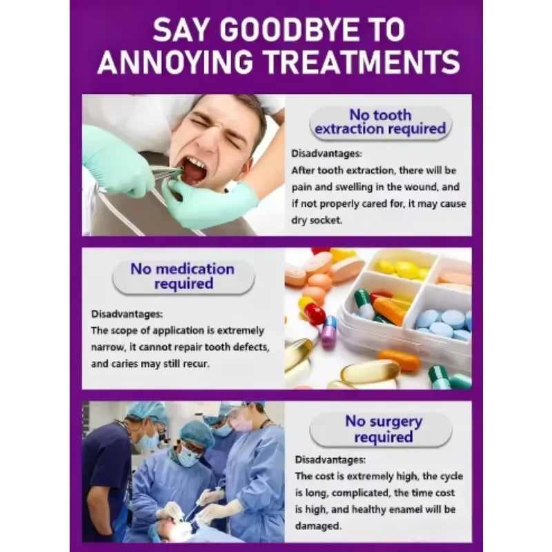 Tidesmit probiotic teeth whitening treatment for repairing tooth decay and deep cleaning enamel