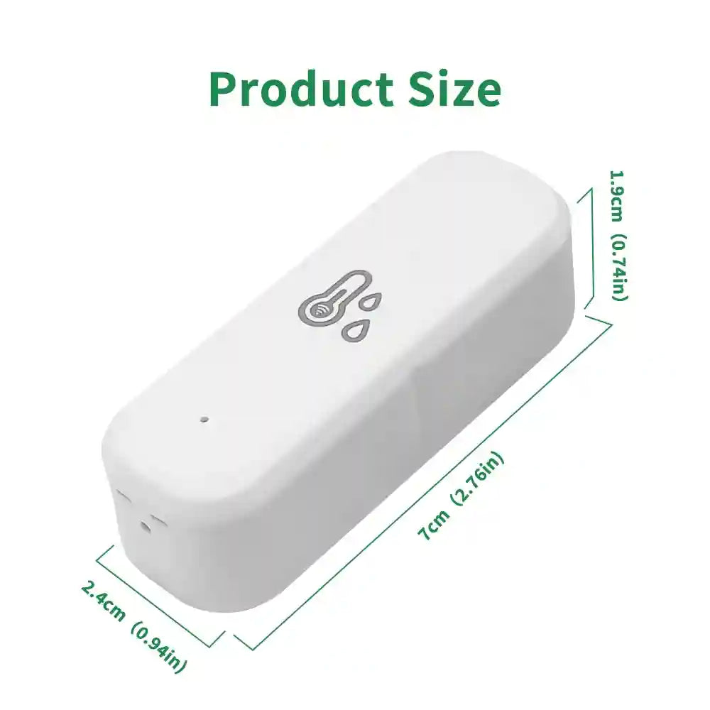 WiFi Temperature & Humidity Sensor | Smart Home Climate Monitor 1 pcs WiFi Tidesmit