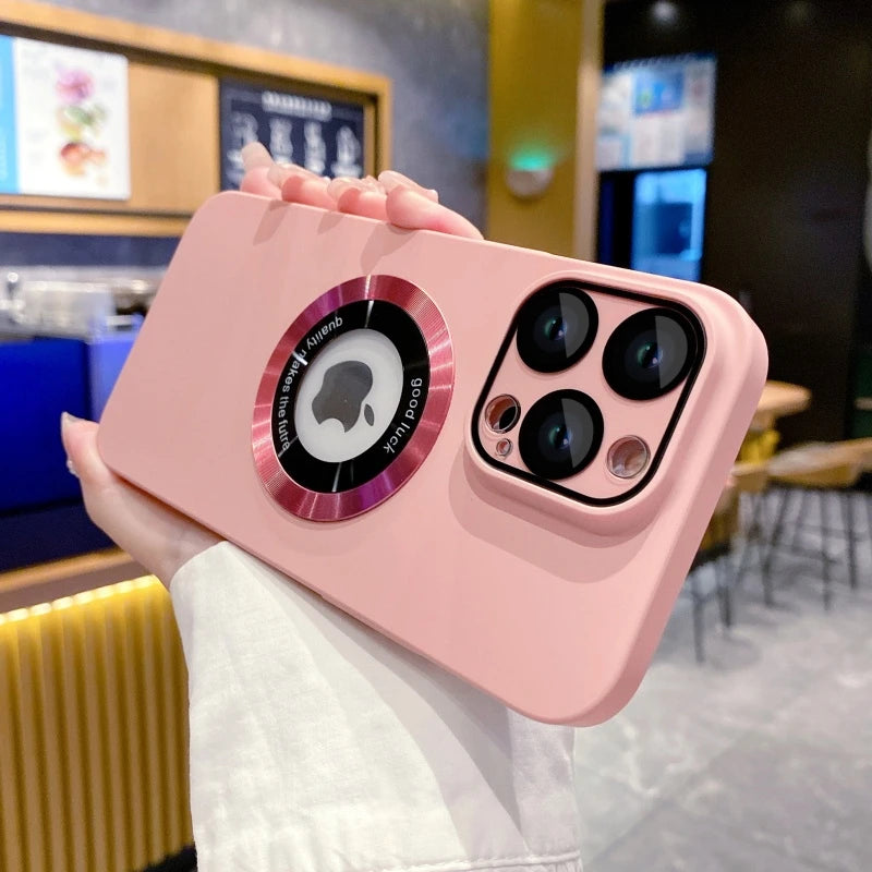MagSafe Phone Case for iPhone 16: Slim Military-Grade Shockproof Cover pink Tidesmit