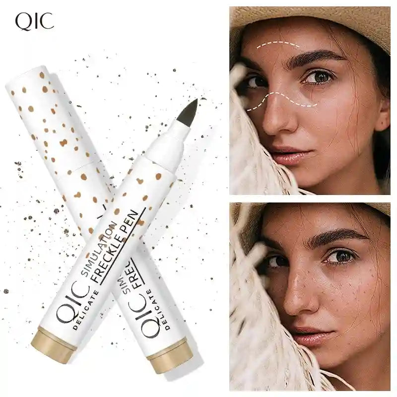Tidesmit waterproof fake freckles pen for natural dot spot makeup detail view