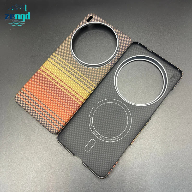 Vivo X200 Ultra Magnetic Aramid Fiber Case | Slim Shockproof Cover Tidesmit