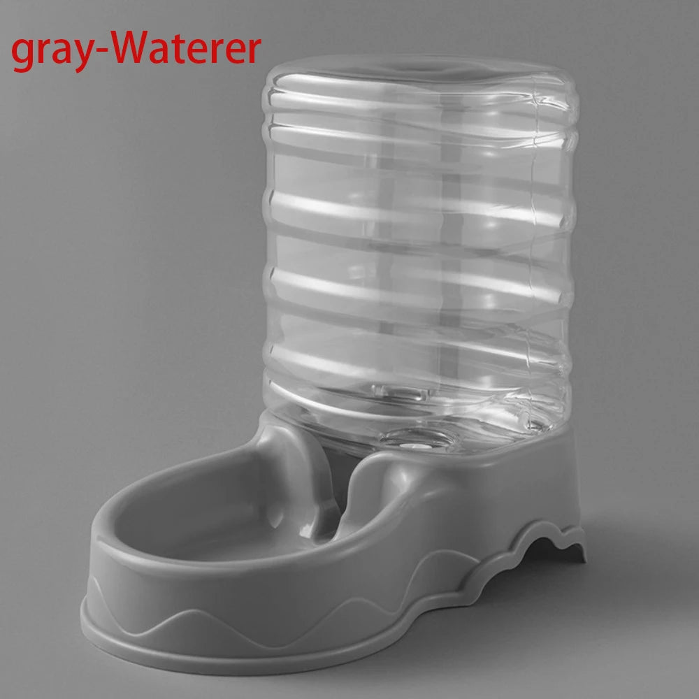 26pcs3.8L PP Material Pet Feeder Pet Water Fountain Drink Bowl Automatic Pet Feeder Large Cat Dog Food Dispenser