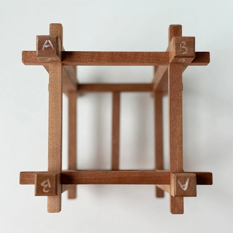 Woodworking Inclined Edge Angle Shovel Platform Beech Wood Group Craftsmanship Material Package Beginner's Tool Kit Hand Tools