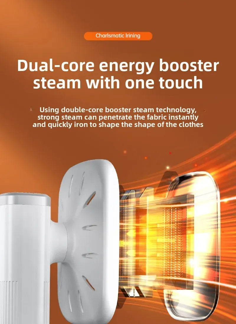 TINGMIAO USB Portable Mini Handheld Garment Steamer Iron