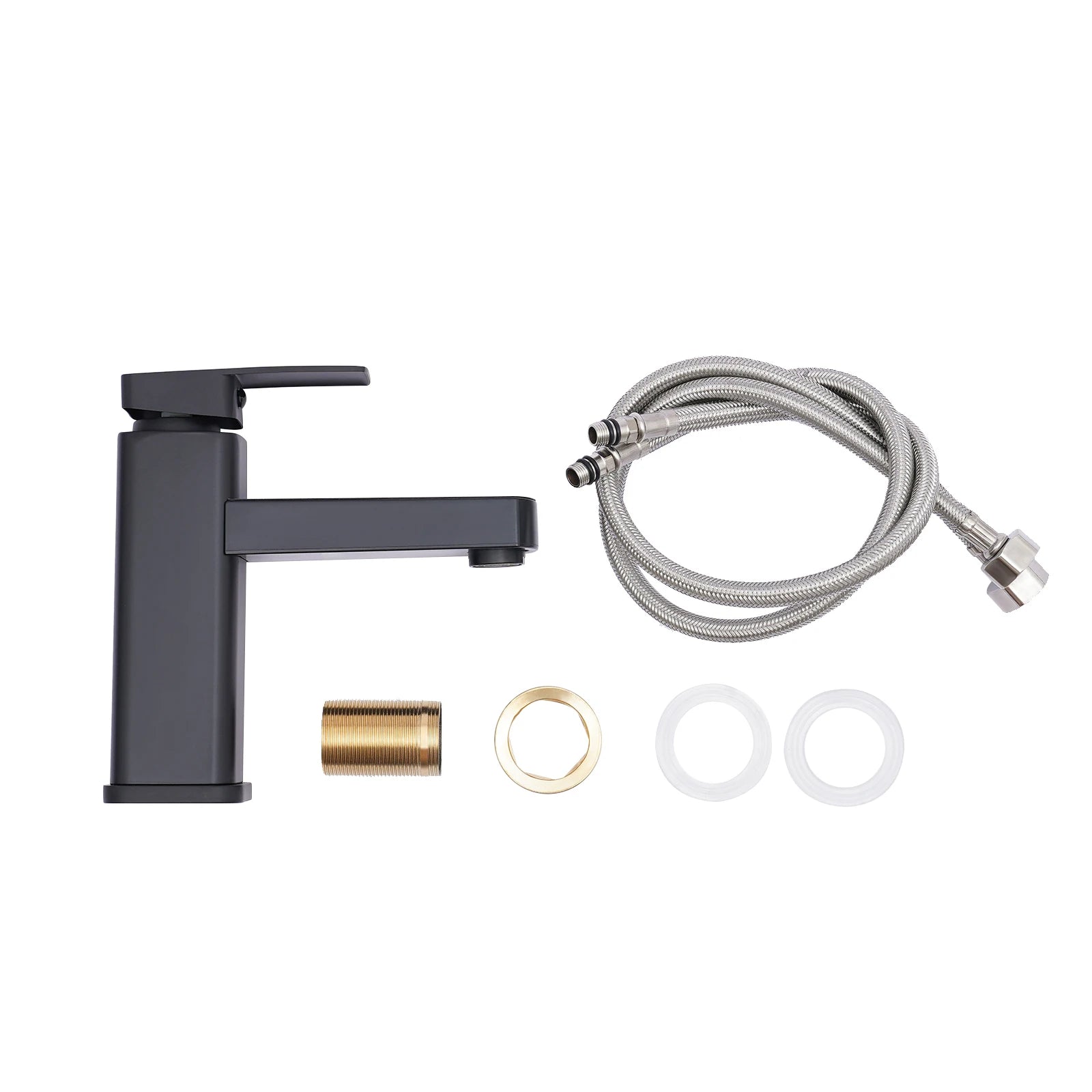 Modern Digital LED Waterfall Faucet with Hot and Cold Control Stainless Steel Kitchen Sink Mixer Tap with Aerator Deck Mounted