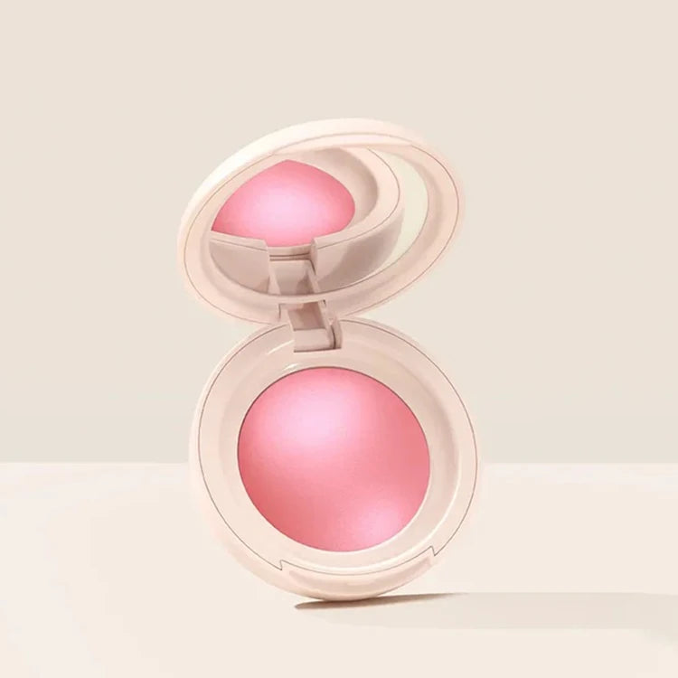 Tidesmit Soft Pinch liquid blusher and silky highlighter set for lasting oil control face makeup texture close-up