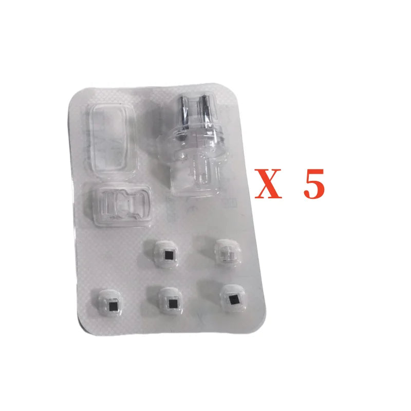 EMS Monocrystalline Replacement Heads for Mesotherapy Gun - Tidesmit Fascia Gun 5PCS Tidesmit