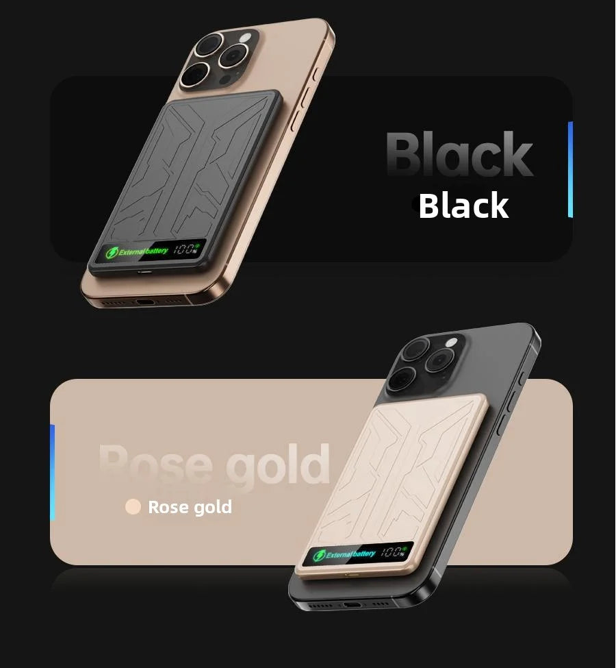 Tidesmit Magnetic Wireless Portable Charger - 10000mAh PD 20W Fast Charging Tidesmit