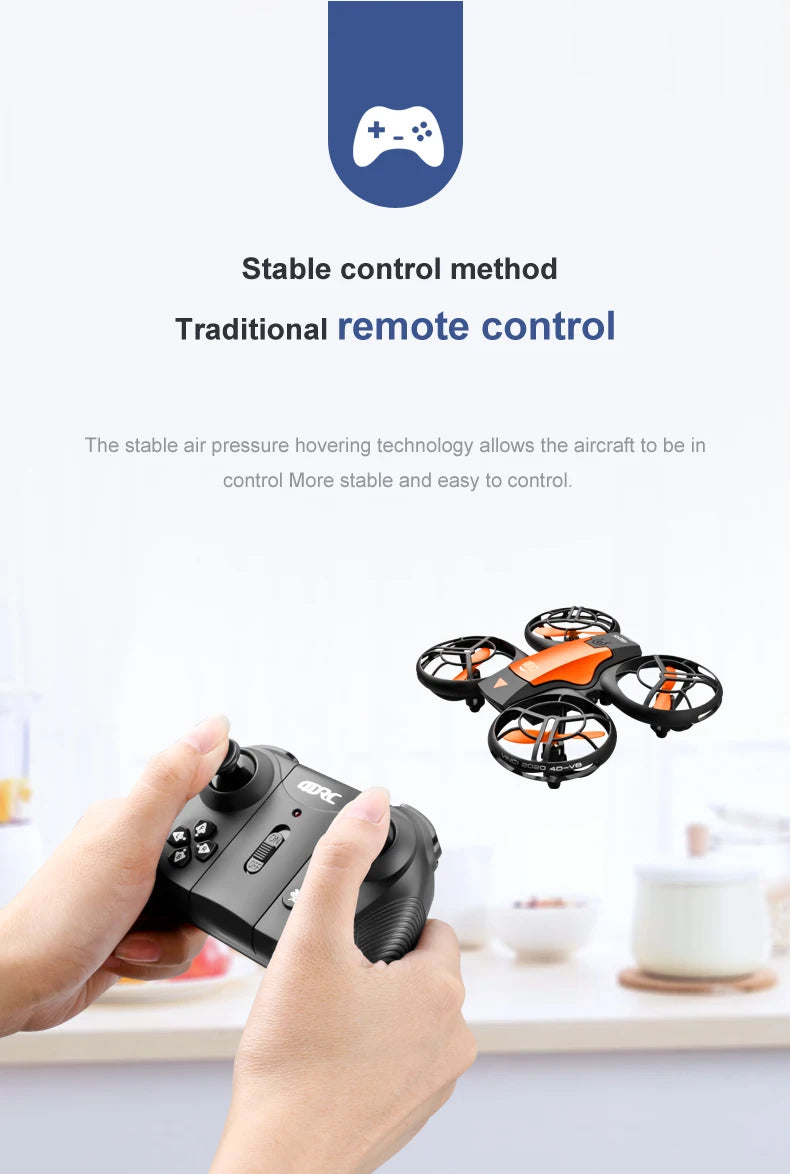 4K Camera Drone - Foldable Beginner Quadcopter with Obstacle Avoidance Tidesmit
