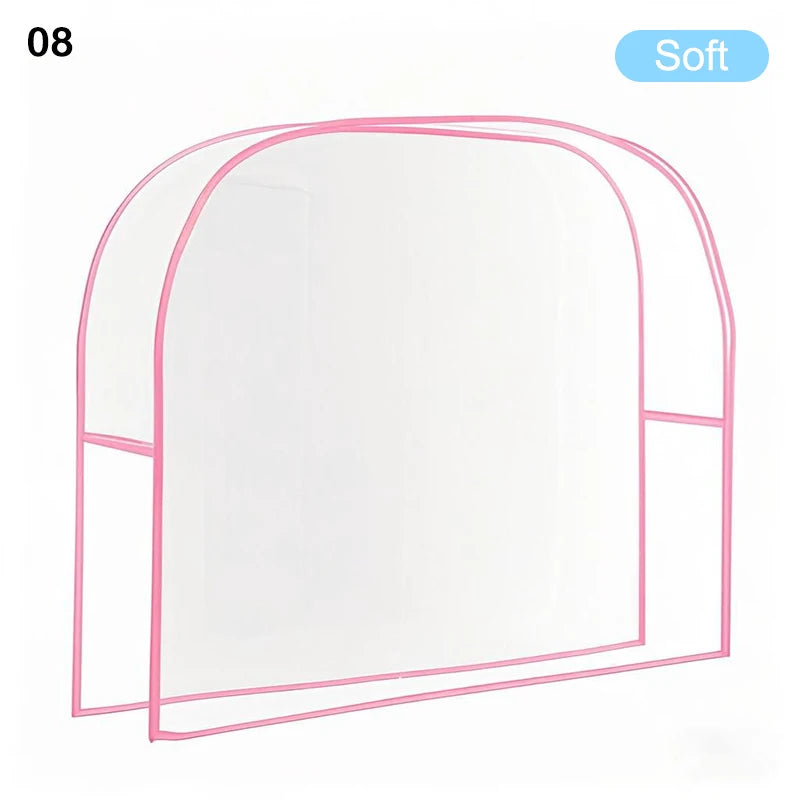 Salon Chair Cover Waterproof Clear PVC Protective Barber Guard Massage Chairs 8 Tidesmit