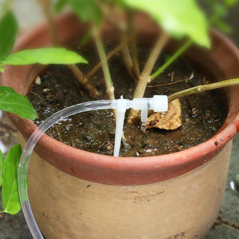 1pc Lazy Man Automatic Watering Set Adjustable Drip Balcony Garden Potted Plants Watering System Quantitative Drip Irrigator