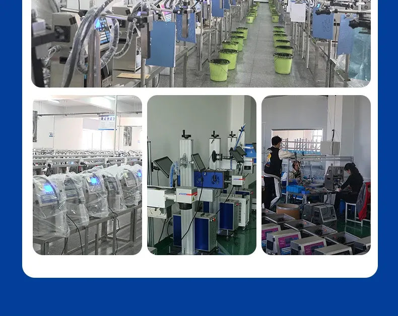 Manufacturer Direct Sales High-speed Touch Screen 6-line Small Character Inkjet Printer QR Code Production Date Barcode Printer