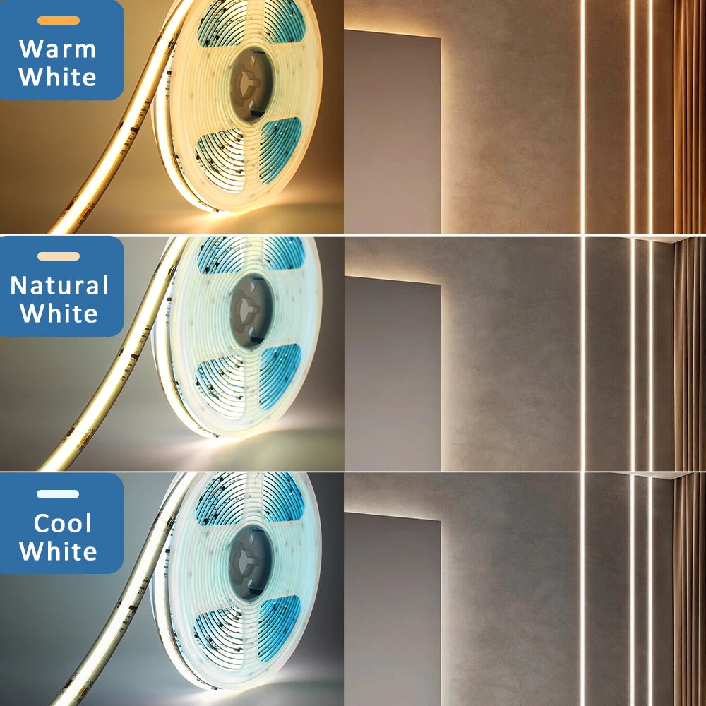 WS2811 Horse Running COB LED Strip 20M 15M 10M 24V Water Flow LED Tape Ribbon Light with Banlanx APP SP636E Touch Controller Set
