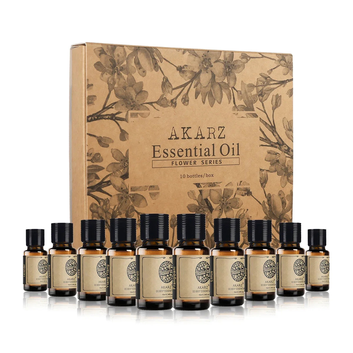 AKARZ Lemon Verbena Laurel Pineapple Bamboo Medlar Peony Ravensara Tangerine Essential Oil Handmade DIY Soap Scents Perfume Oil