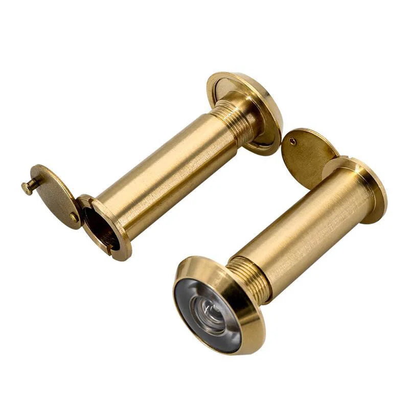 Brass Door Peephole Viewers for Home Security 14-26mm Diameter 35-80mm Thickness Gate Hardware