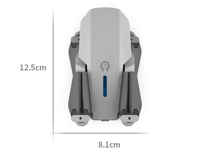 4K Camera Drone Foldable Quadcopter with Dual Wide Angle Lens Tidesmit