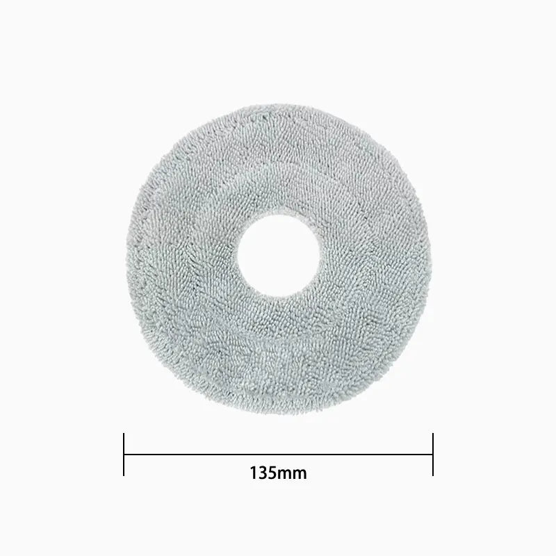 Tidesmit replacement parts set for Xiaomi Robot Vacuum S20+ including brushes, HEPA filters, and mop cloths, view 4