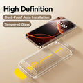iPhone 16 Pro Max Screen Protector Tempered Glass | 9H Anti-Scratch High Definition Tidesmit