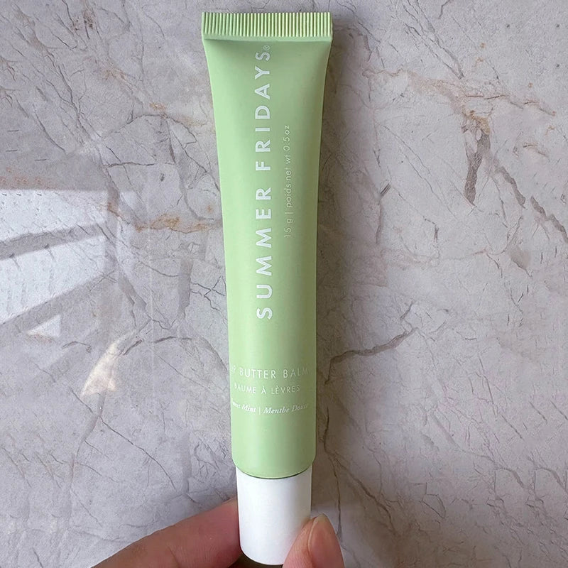 Tidesmit Summer Fridays moisturizing lip balm mini set in transparent smooth glossy finish for hydrated lip makeup