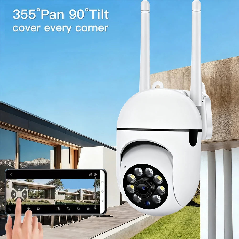 Cam720 5MP HD WiFi Surveillance Camera Home Color Night Auto Tracking Security IP Camera Indoor CCTV Surveillance Camera