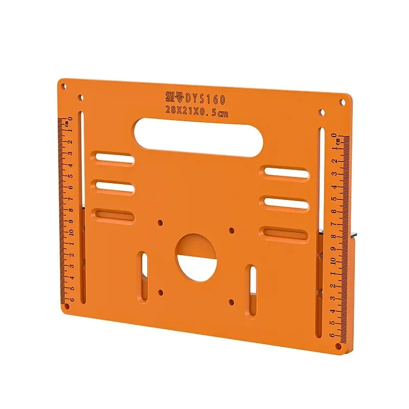 Woodworking Cutting Machine Base Adjustable Durable Precision Durable Can Be Chamfered At 45° Angle Electric Saw Base Plate Tool