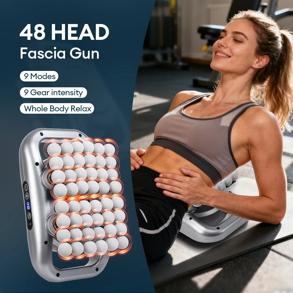 Deep Tissue Massage Gun: Percussion Muscle Recovery Tool Relaxation Treatment Tidesmit