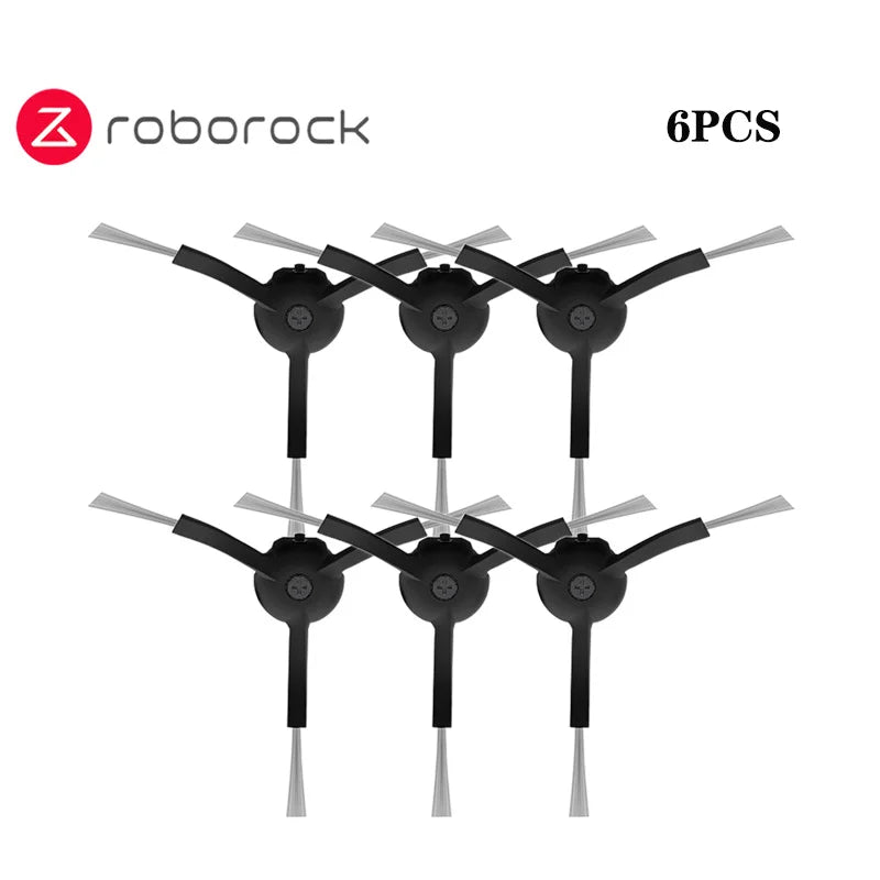 Tidesmit replacement parts kit for Roborock Q Revo MaxV/Pro/S including dust bag, brushes, filter, and mop pads.