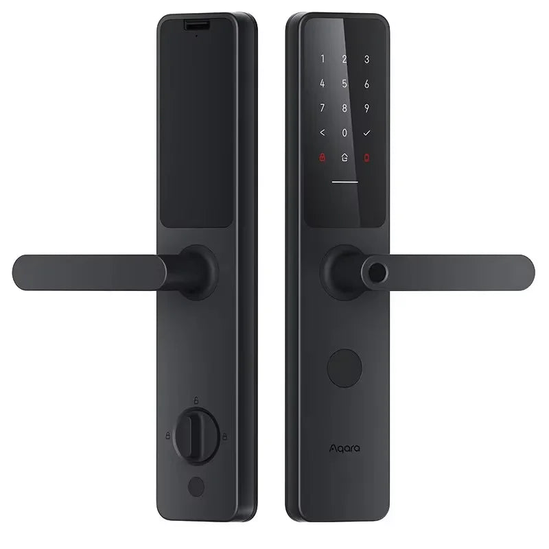 New Aqara Smart Door Lock A100 Pro Zigbee Bluetooth 5.0 NFC Card Lock Bluetooth Smart Fingerprint Unlock Work with Apple Homekit