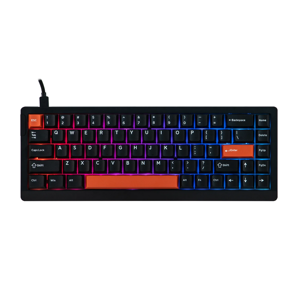 EPOMAKER HE68 Lite 65% ANSI US Layout Tray-Mounted Wired Hall Effect Magnetic Mechanical Keyboard DKS SOCD RGB Backlight