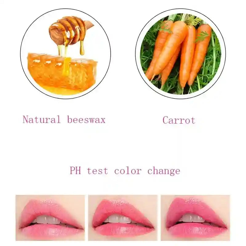Aloe Vera Color Changing Lip Balm | Moisturizing Long-Lasting Treatment Lip Care Tidesmit