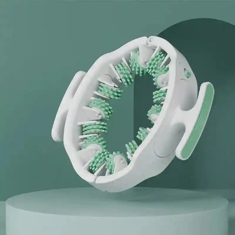 Massage Roller Ring for Full Body Muscle Relief - Tidesmit Rechargeable Massage Roller Green A Tidesmit