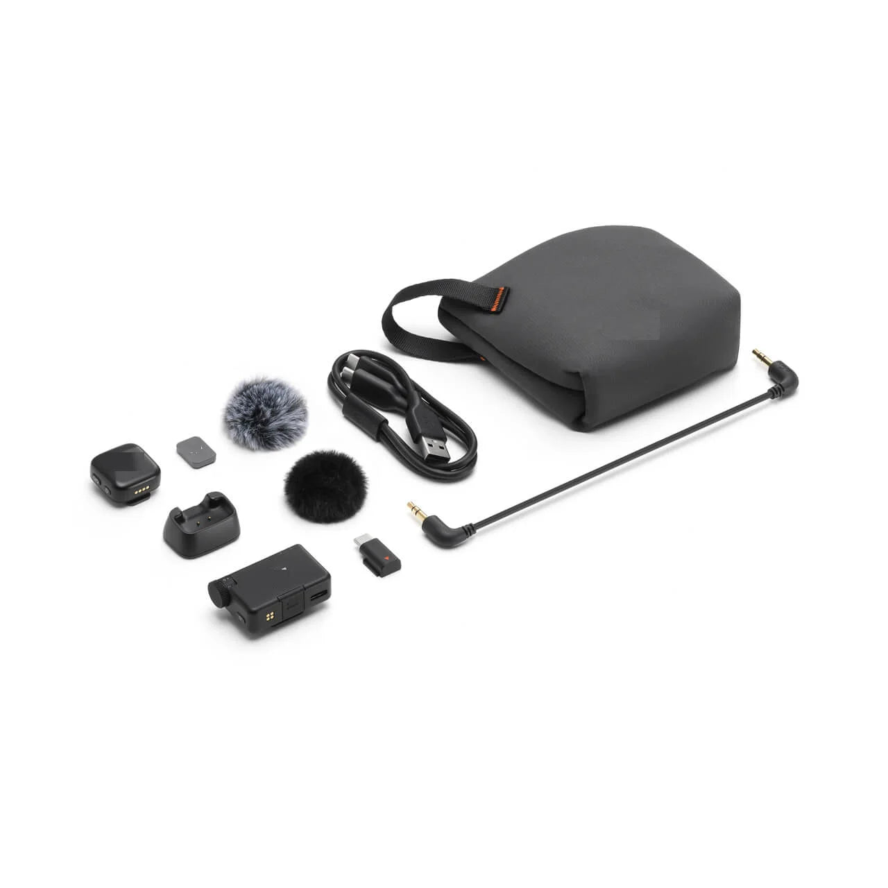 Wireless Lavalier Microphone System | Pro Audio for Content Creators 1TX 1RX Tidesmit