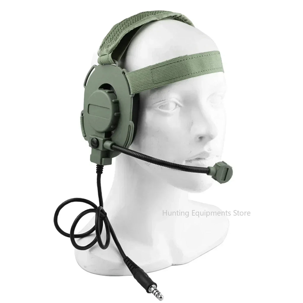 Tactical Shooting Headset with U94 PTT for Baofeng Radio - Tidesmit Tidesmit