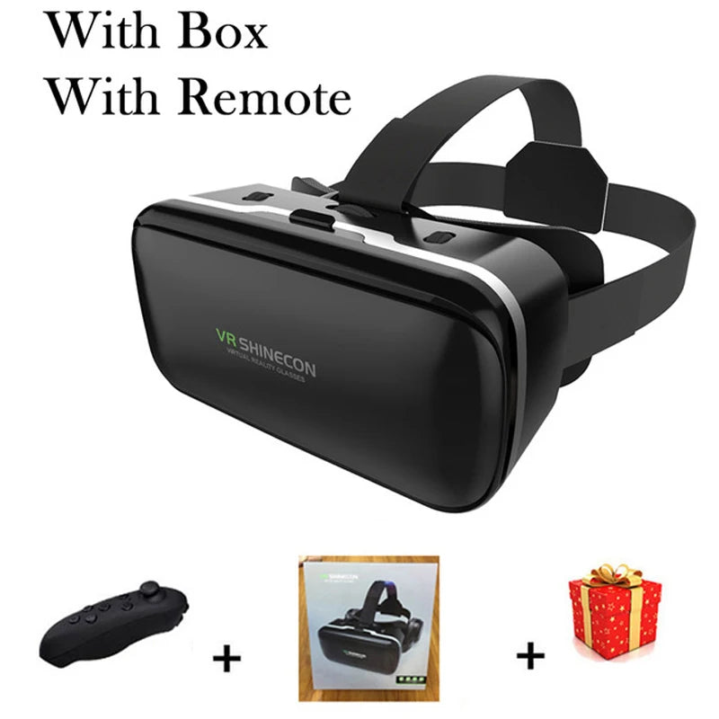 VR Headset for Smartphone – Immersive 3D Virtual Reality Smart Glasses No Headphone And A Tidesmit