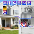 Techage 8MP 5MP 4MP PTZ Security POE IP Camera Dome Video Camera 4K Outdoor Ai Human Detected Two Way Audio Camera XMEye TF Card
