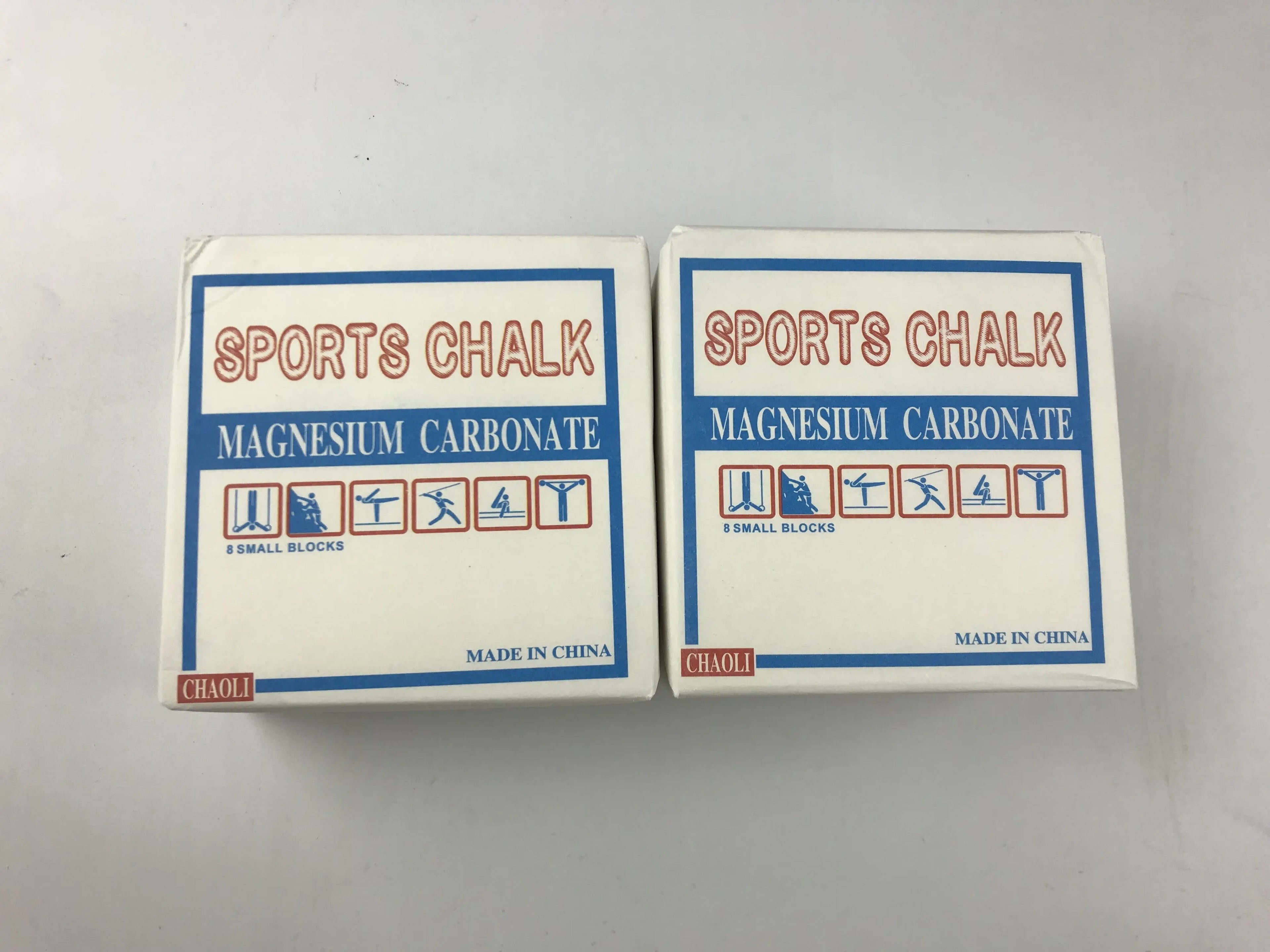 2/4/8pcs Sports Magnesium Powder Block Weight Lifting Climbing Horizontal Bar Fitness Anti Slip Gymnastic Magnesium Powder Block