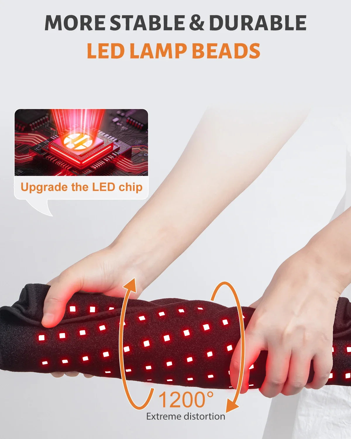 406pcs Leds Red Light Heating Larger Size Pad 660nm Waist Back Shoulder Muscle Pain Yoga mat Relief Relax Infrared Light 850nm