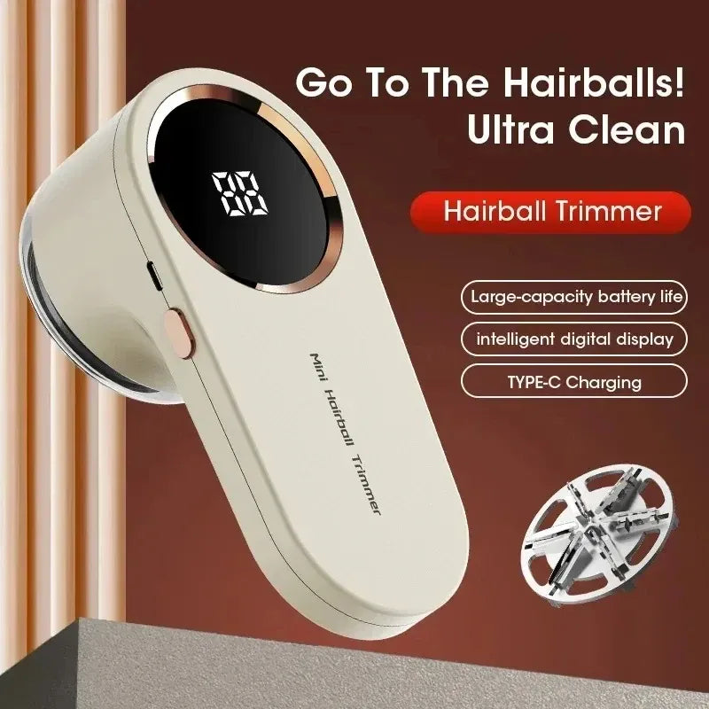Tidesmit Portable Electric Fabric Shaver with LED Display