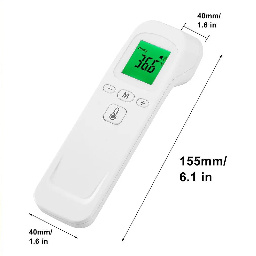 Digital Infrared Thermometer Forehead Body Non-Contact Fever Thermometers Or Medical Portable Finger Pulse Oximeter Blood Oxygen