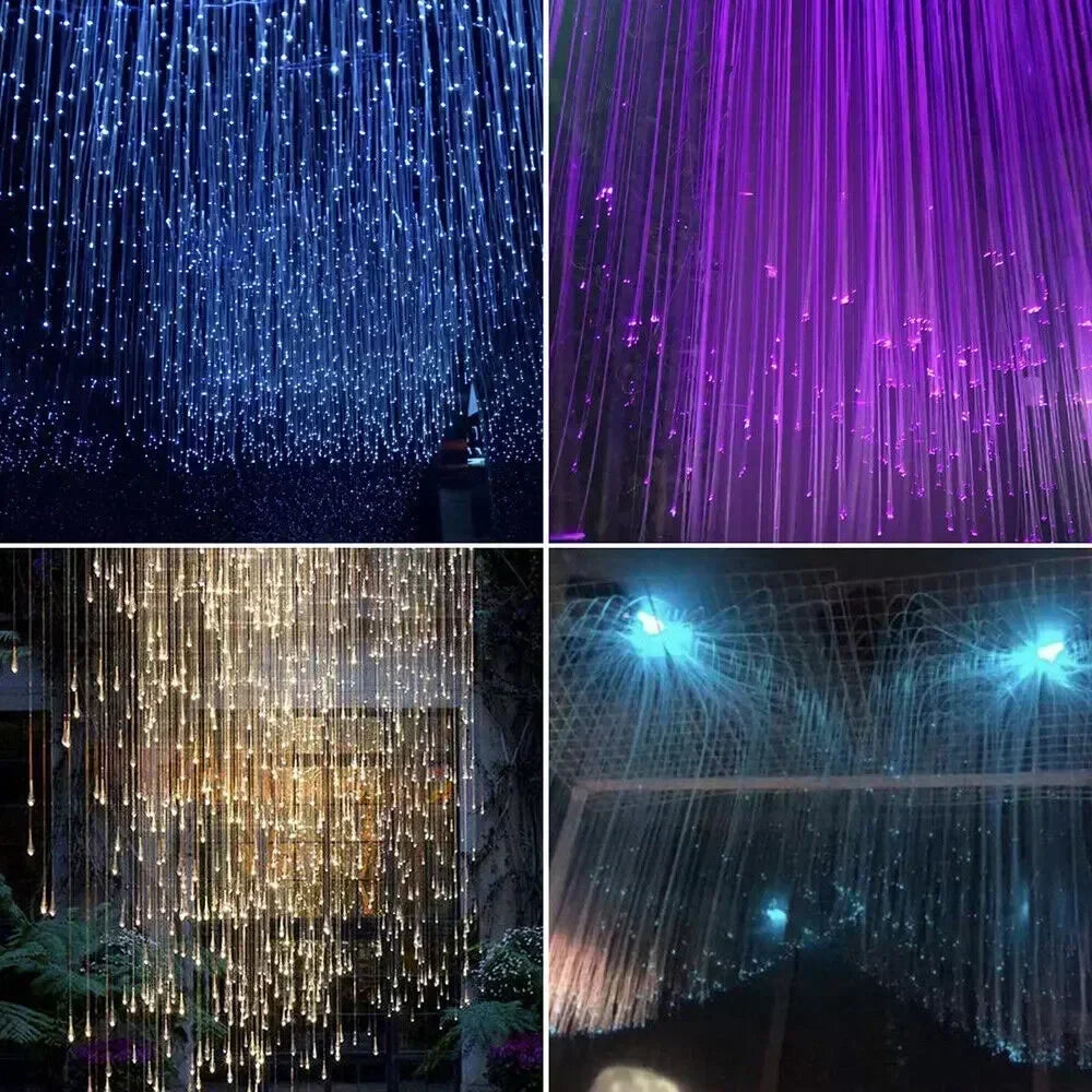 Fiber Optic Star Ceiling Kit - RGB Music Control with 16W LED Light Engine Tidesmit