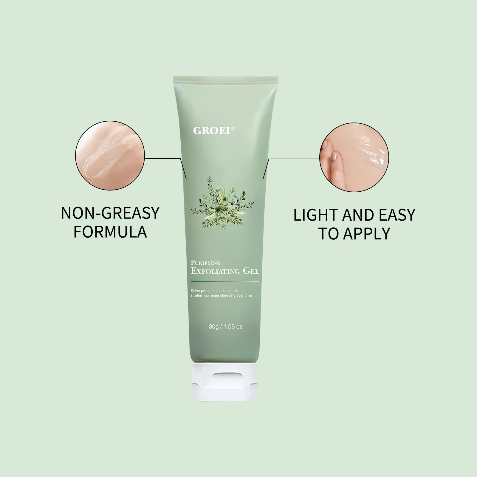Face Exfoliating Gel | Deep Pore Cleansing & Oil Control by Tidesmit Scrubs Treatments Tidesmit