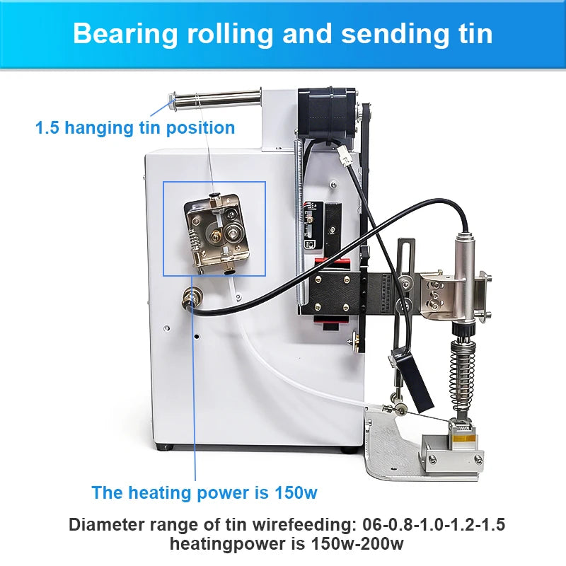 Semi-Automatic Soldering Machine 200W USB Precision Station Tidesmit