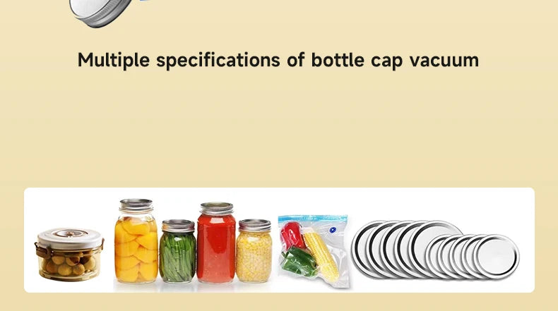 Kitchen Handheld Vacuum Sealer for Food Vaccum Sealing Portable Air Remover for Sous Vide Bags Clothes Storage Bag Containers