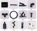 Automatic mist sprayer parts set with control box, tubing lines, connectors, nozzles