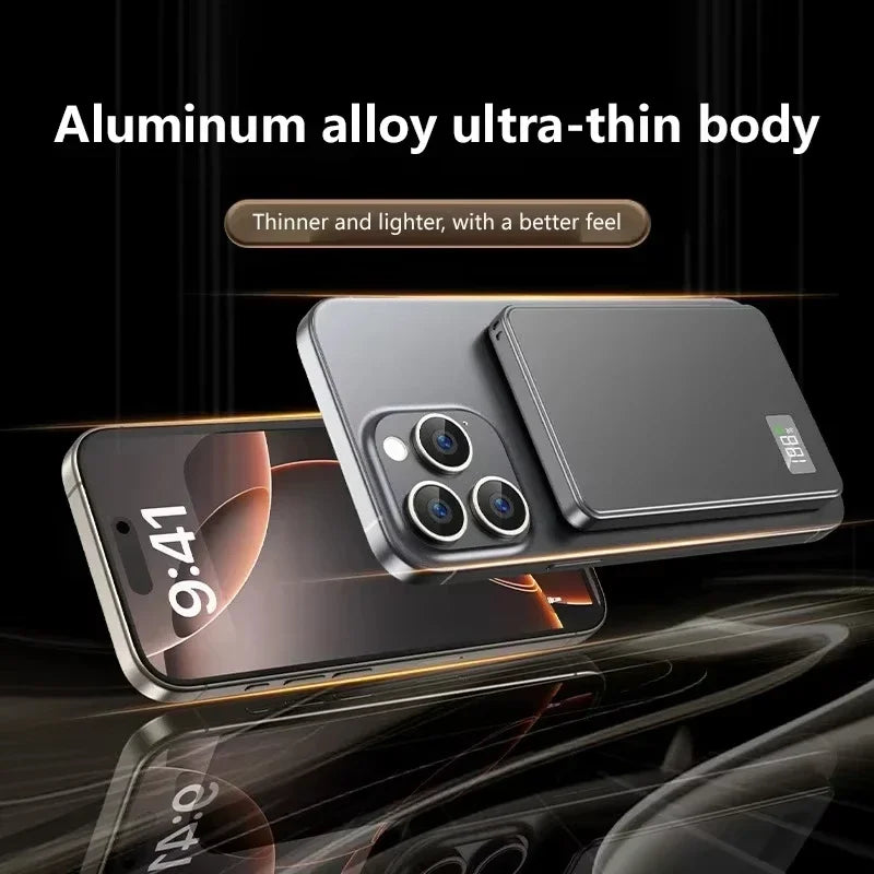 Tidesmit Magnetic Fast Charging Power Bank 50000mAh PD Portable Charger Tidesmit