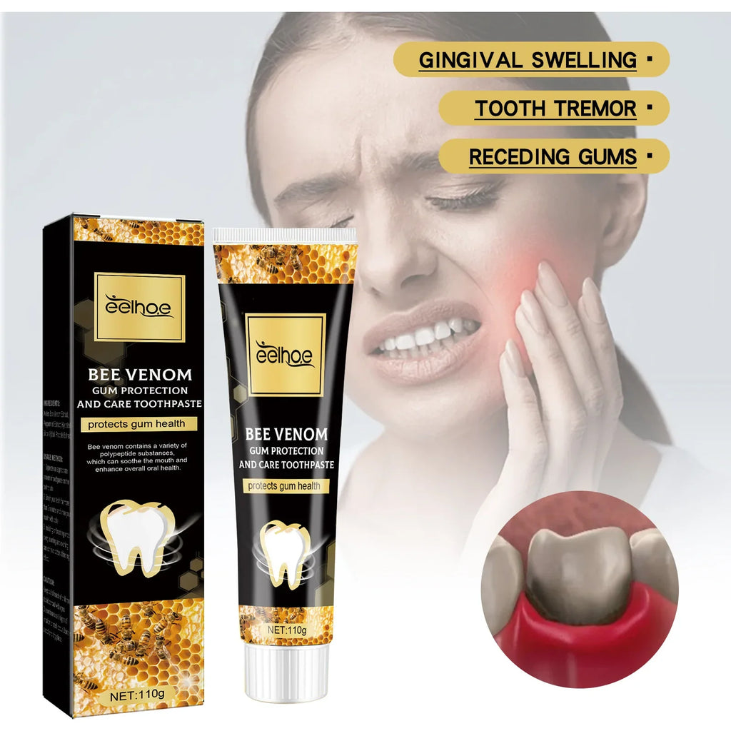 Tidesmit gum repair and teeth whitening toothpaste for plaque removal, deep cleaning, and stain brightening.