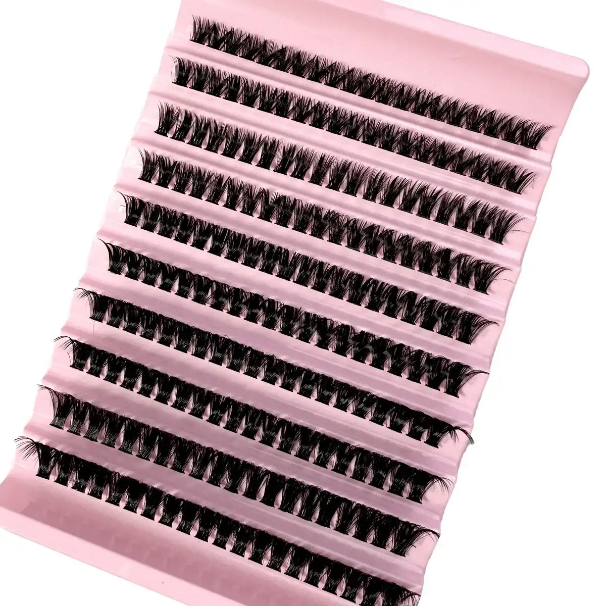 Faux Mink Eyelashes 540Cluster C Curled 9-16mm Mixed Natural Eyelash Extension 3D Russian Strip Personal Eyelash Makeup Tool False Eyelashes 10Row60D D 0.07mm|MIX Tidesmit