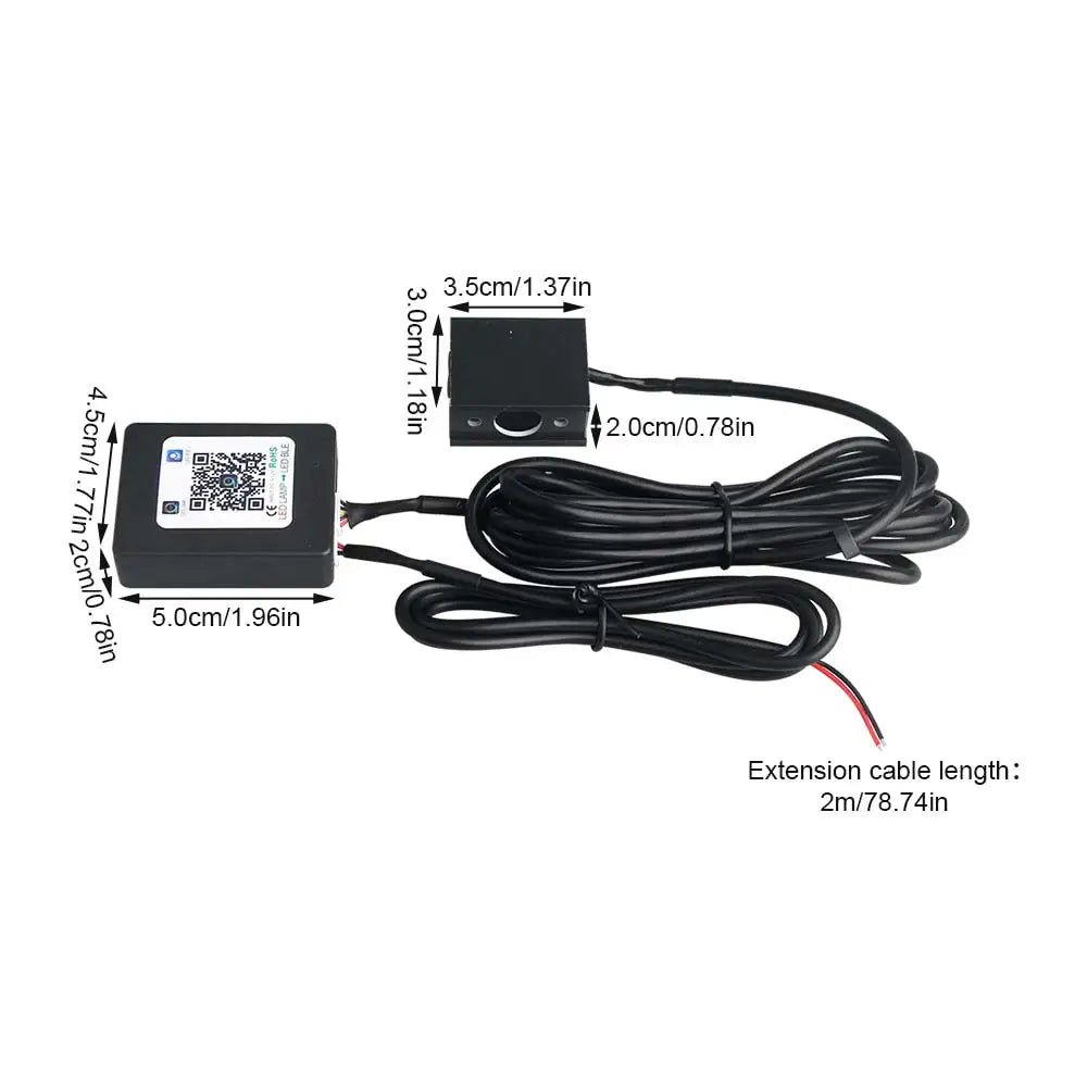 Fiber Optic Star Ceiling Kit - RGBW LED Car Roof Light System Tidesmit